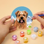 Cute Dogs Custom Drink Coasters