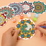 Mandala Art DIY Custom Coasters